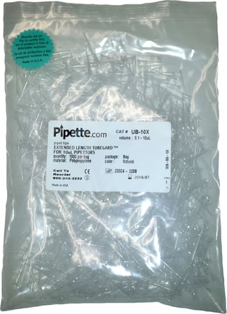 Brand 1250 uL Wide Clear Tips SOLD IN PACKS